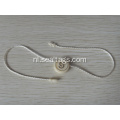 Plastic naamplaatjes met string